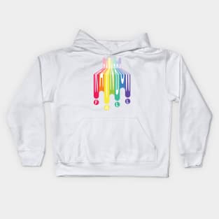 Rainbow Fall Kids Hoodie